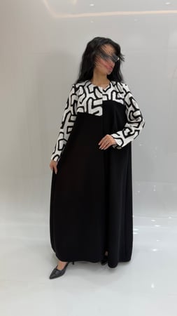 عبايه قماش لنن