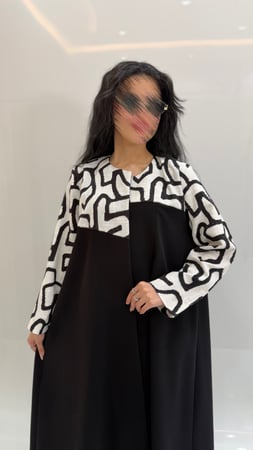 عبايه قماش لنن