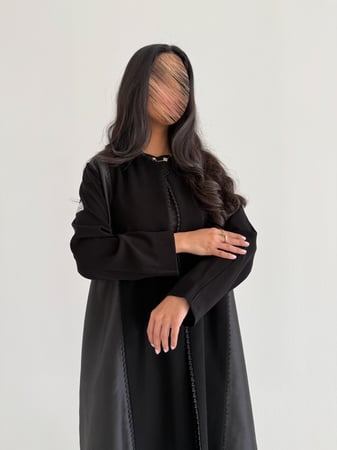 أحلام | عباية صيفية كريب إندونيسي مع تدخيلة ميكادو مع كلفه