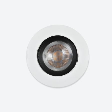 ليد داون لايت غاطس -7 واط - زاوية الإنتشار °38 - مساحة القطع 75mm - أسود- مناسب للإنارة الداخلية