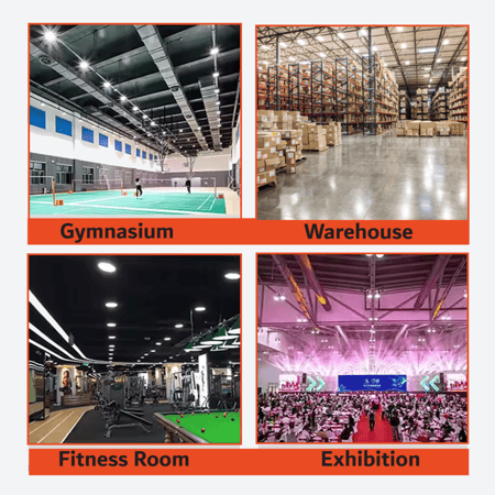 إنارة هاي باي 80 واط