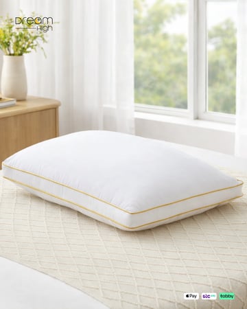 دريم هاي مخدة فندقية 50x75 سم - أبيض - DREAMNEW133