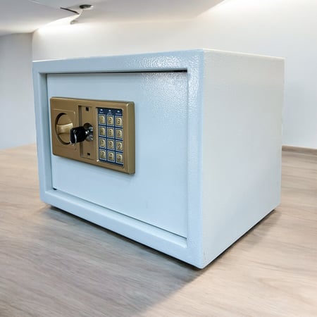 دريم هاي خزانة مع قفل الكتروني برمز سري ومفتاح