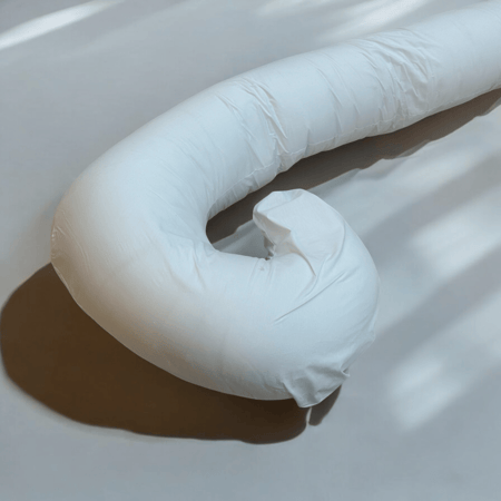 دريم هاي وسادة حمل - مقاس واحد - أبيض