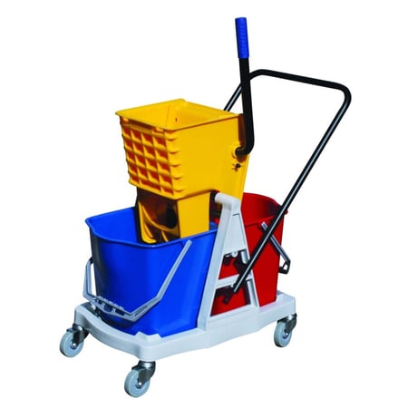 دريم هاي عربة تنظيف بحوضين