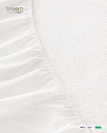 دريم هاي شرشف واقي للمرتبة - أبيض