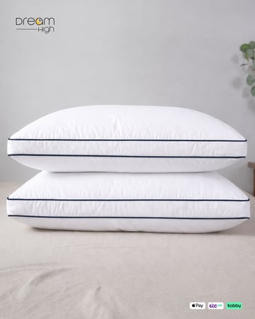 دريم هاي مخدة فندقية 50x75 سم - أبيض - DREAMNEW133