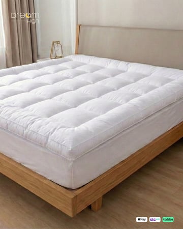 دريم هاي لباد الغيمة غطاء مرتبة مايكروفايبر - 14 سم