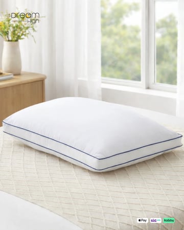 دريم هاي مخدة فندقية 50x75 سم - أبيض - DREAMNEW133