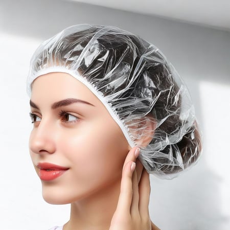 دريم هاي غطاء رأس للاستحمام - أبيض