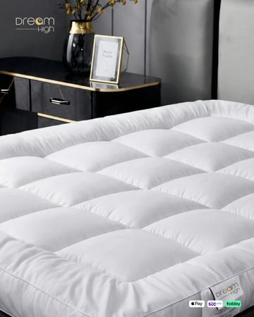 دريم هاي لباد الغيمة غطاء مرتبة مايكروفايبر - 14 سم