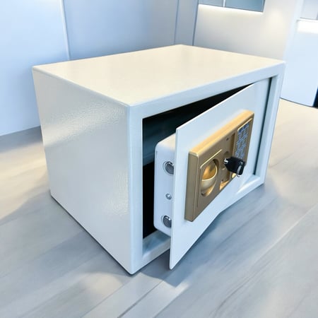 دريم هاي خزانة مع قفل الكتروني برمز سري ومفتاح