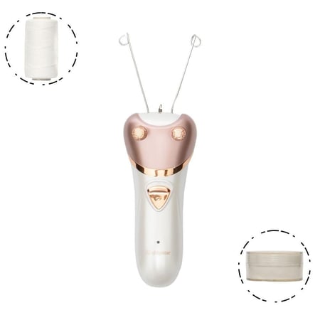 جلوبال ستار | جهاز فتلة | إزالة الشعر | اللاسكي بالخيط للنساء | TR-9300