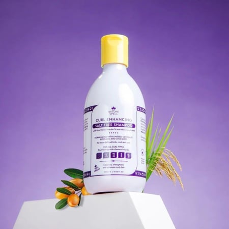 نيتشر سبيل شامبو للشعر الكيرلي (يدعم تموجات الشعر الكيرلي ) 300مل