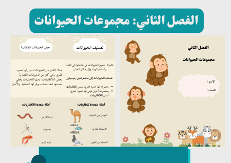 مطوية مجموعات الحيوانات