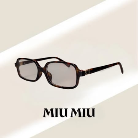 نظارة ميو ميو Recto تايقر عدسة شفافة