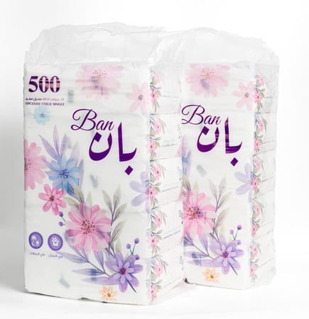 30 علبة من مناديل بان 500