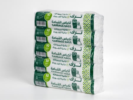 أكياس نفايات 10 جالون ترف