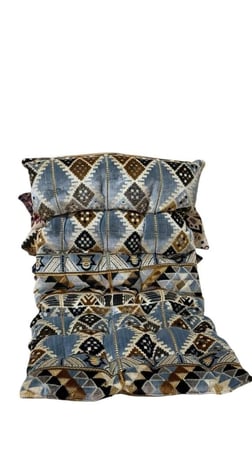 تلبيسة كرسي مقاس 100*55سم قماش تركي متعدد الالوان