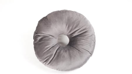 مخدة جلوس دائرية مع فتحة مقاس 40 سم