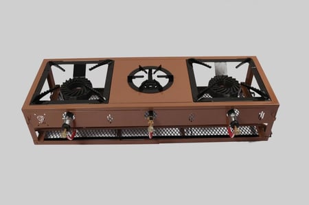 موقد استراحة كبير