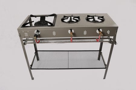 موقد استراحة وسط