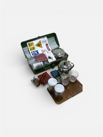 بكج صندوق عزبة الشاي المتكامل