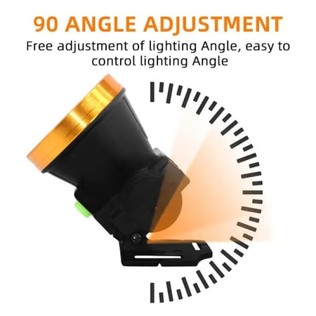 كشاف راس LED قابل لاعادة الشحن 4483