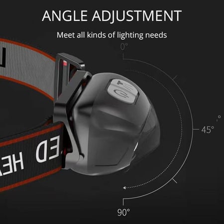 كشاف راس LED مع مستشعر حساس حركة