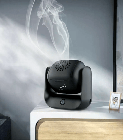 اسير - مبخرة الكترونية متنقلة بتصميم انيق مناسبة لانواع البخور والمعمول