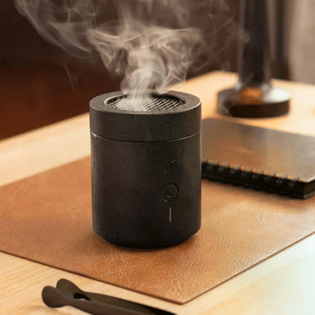 اسير - المبخرة المبتكرة الالكترونية لاشعال اقراص الفحم ذاتية الاشتعال