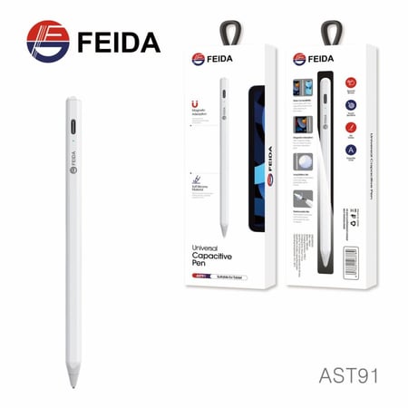 FEIDA - قلم ذكي يدعم راحة اليد ومتوافق مع جميع الاجهزة