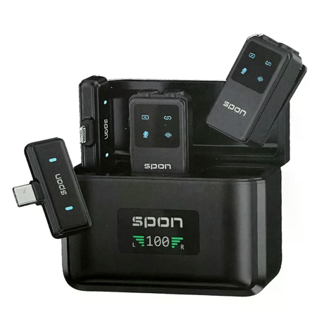 مايك لا سلكي (تايب سي) آيفون من (سبون)