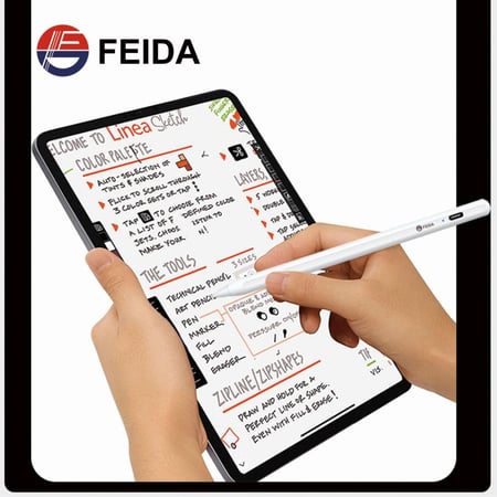FEIDA - قلم ذكي يدعم راحة اليد ومتوافق مع جميع الاجهزة