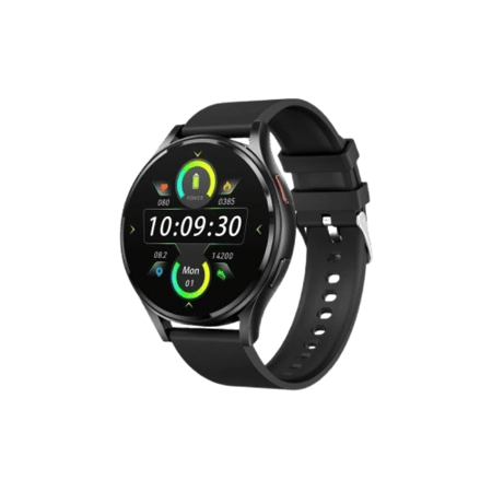 ساعة ذكية Garnet Plus بتصميم عصري باللون الأسود | تقنية متقدمة وأناقة