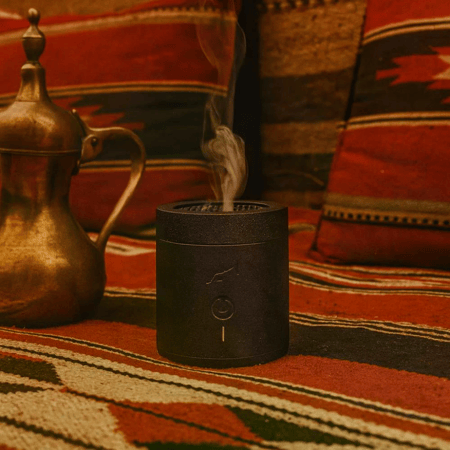 اسير - المبخرة المبتكرة الالكترونية لاشعال اقراص الفحم ذاتية الاشتعال