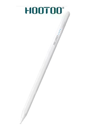 HooToo قلم ايباد بتكنولوجية الاستشعار النشط يدعم راحة اليد. قلم تابلت بوقت عمل حتى 8 ساعات.