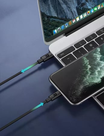 كيبل راف باور تايب سي الى لايتنق 1 متر