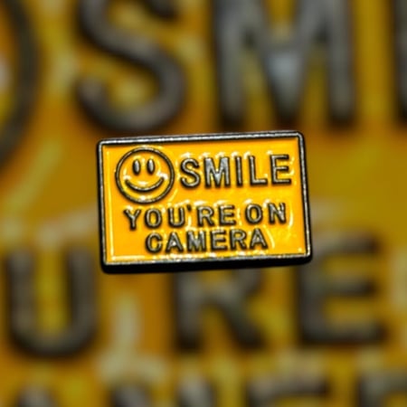 استيكر SMILE ( معدني )