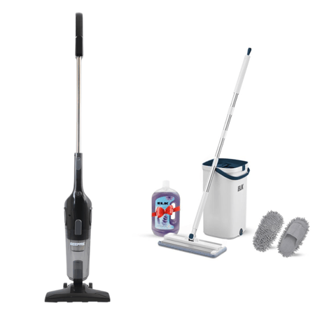 مكنسة جيباس+ ممسحة