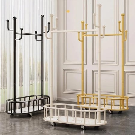 ستاند ملابس بسلة سغلية