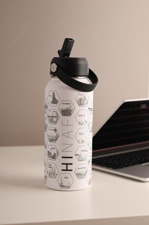 مق لون أبيض