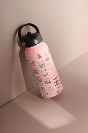 مق حافض للبرودة والحرارة لون وردي