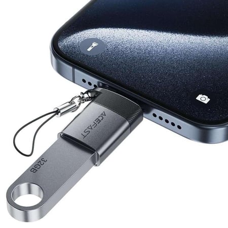 تحويلة مخرج تايب سي ومدخل يواس بي تدعم الشحن ونقل المعلومات 10 Gbps- ايس فاست