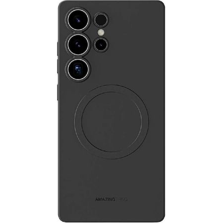 كفر جالكسي S25 الترا اسود ماج سيف AMAZING THING Minimal Air