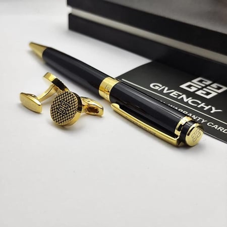 طقم قلم وكبك GIVENCHY
