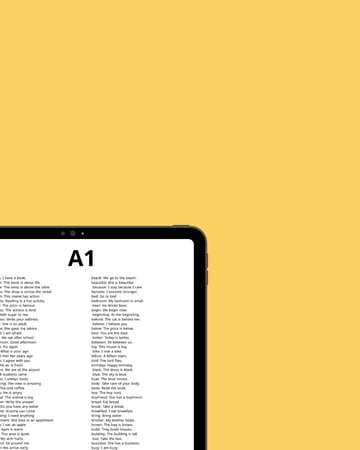 مفردات انجليزية مع جملة