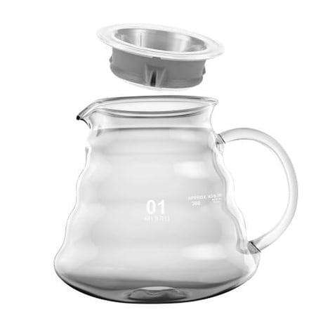 سيرفر زجاجي لتقديم القهوة من ميبرو 01