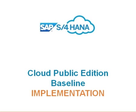 Grow with SAP S4/HANA Cloud Public Edition - Baseline