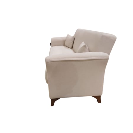 صوفة بلون البيج الهادئ تتحول الي سرير تتسع الى 3 اشخاص